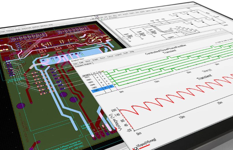 Multisim facilita el diseño y simulación de todo tipo de circuitos electrónicos
